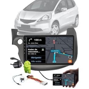 Multimídia 10 Polegadas Android Fit 2008 Até 2013 + Câmera