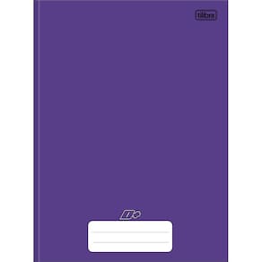 Caderno Brochura Costurado Grande Universitário D+ 48 Folhas Capa Dura Tilibra