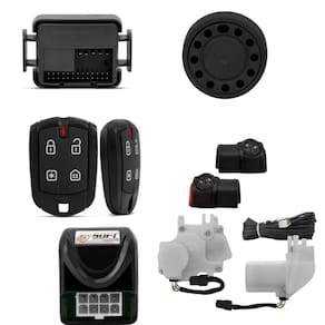 Alarme Positron EX360 Universal + Kit Trava Elétrica Celta 05/15 4 Portas