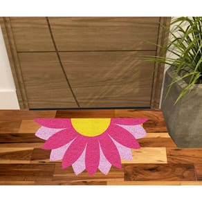 Tapete Formato Flor Para Porta E Decoração.