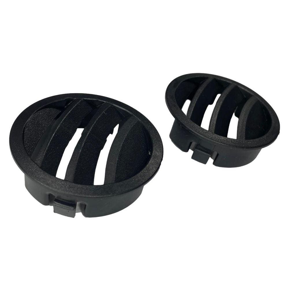 Par Tela Difusor Ar Superior Painel Gol G3 Preto
