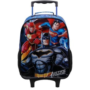 Mochila de Rodinhas 16 Xeryus Liga da Justiça Colorido