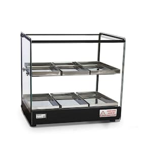 Estufa Quadrada Dupla Salgado 6 Bandeja Led Vapor EVR Titã