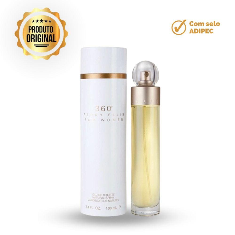 Perfume Perry Ellis 360 EDT Feminino 100ml