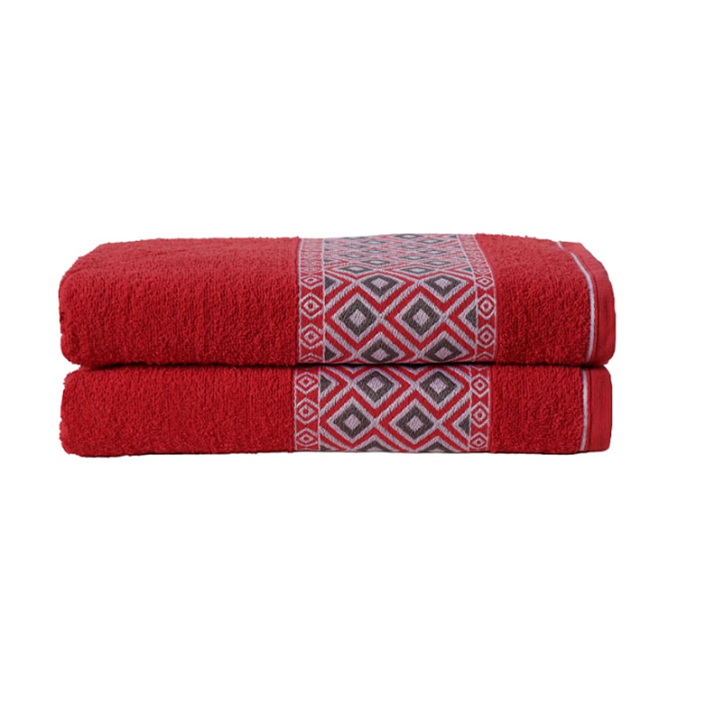 Kit 02 banhos avulsos madri vermelho