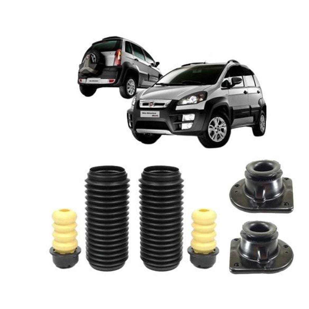 Kit Batente Suspensão Dianteira Fiat Idea 2005 2006 2007