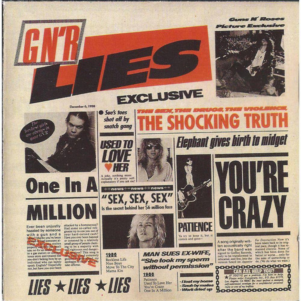 CD Guns N` Roses – G N` R Lies (IMPORTADO)