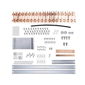 Kit Barramento Bifásico para 28 DIN 100A - CEMAR (904386N)