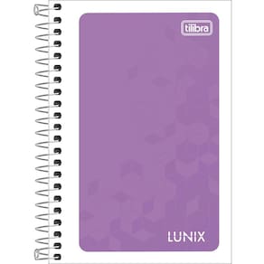 Caderneta Espiral 1/8 LUNIX Capa Flexível 48 Folhas -Tilibra