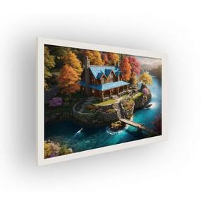Quadro Decorativo MDF 20x28 c/ Moldura Dream House