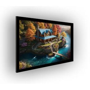 Quadro Decorativo MDF 20x28 c/ Moldura Dream House