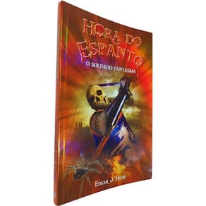 Livro Físico Coleção Hora do Espanto Edgar J. Hyde A Fuga de Edgar