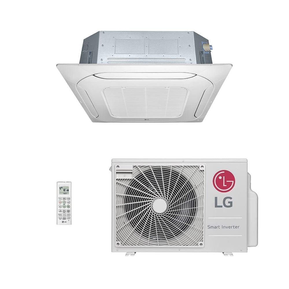 Ar-Condicionado Split Cassete 4 Vias Inverter LG WI-FI Conect 18.000 BTUs Quente/Frio 220V Monofásico