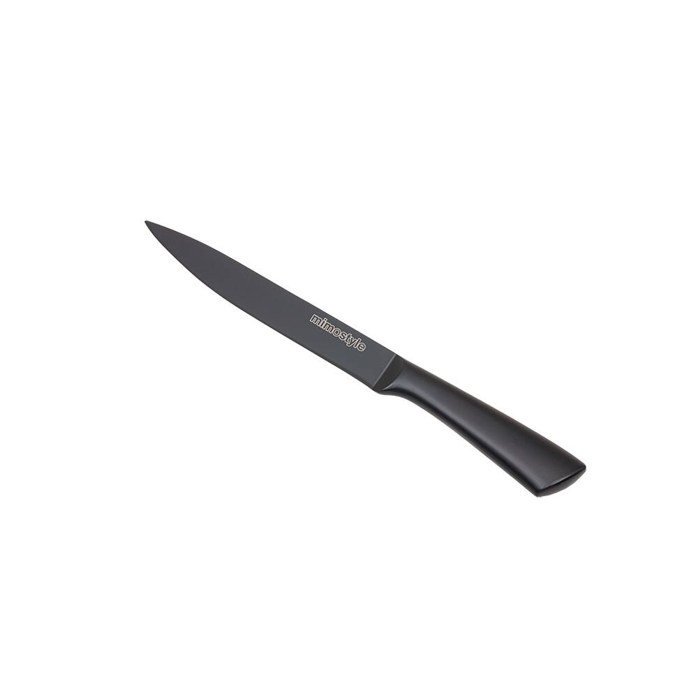 Faca Multiuso Inox Premium Black 8” Mimo Style AC21056