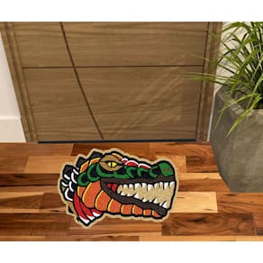 Tapete Capacho Decorativo Crocodilo, Jacaré No Formato, Decoração Para Quarto, Porta, Sala, Cozinhas.
