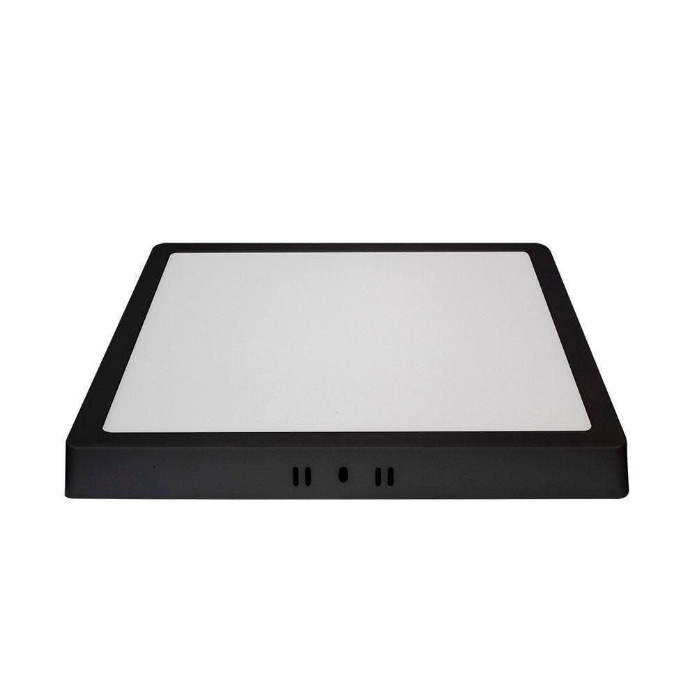 Painel Led 24w Sobrepor 3000k Preto Preto - 24w