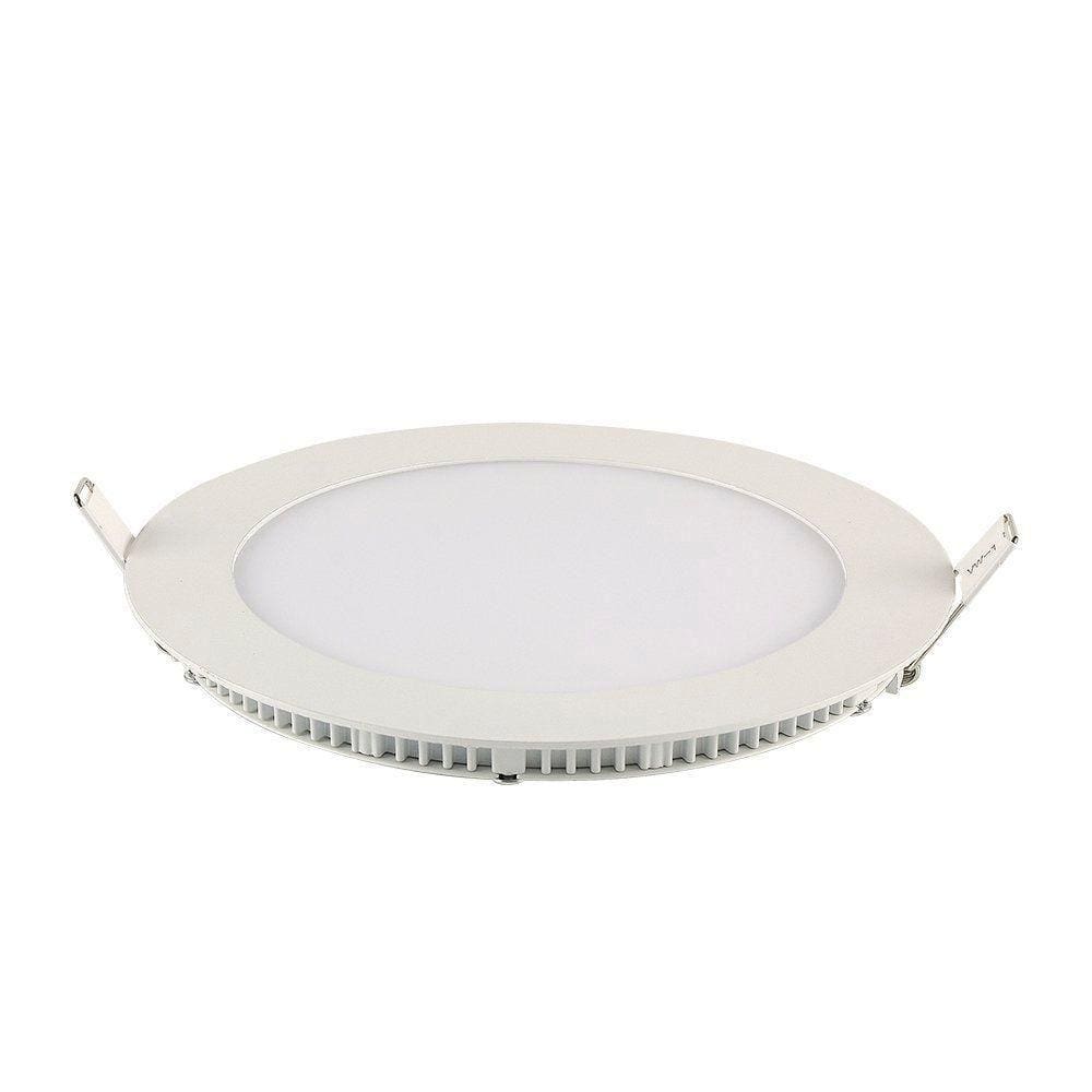 Painel Led Embutir 24w 3000k Redondo Branco - 24w