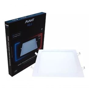 Painel Led Avant 24w Embutir Quadrado Wifi Branco - 24w
