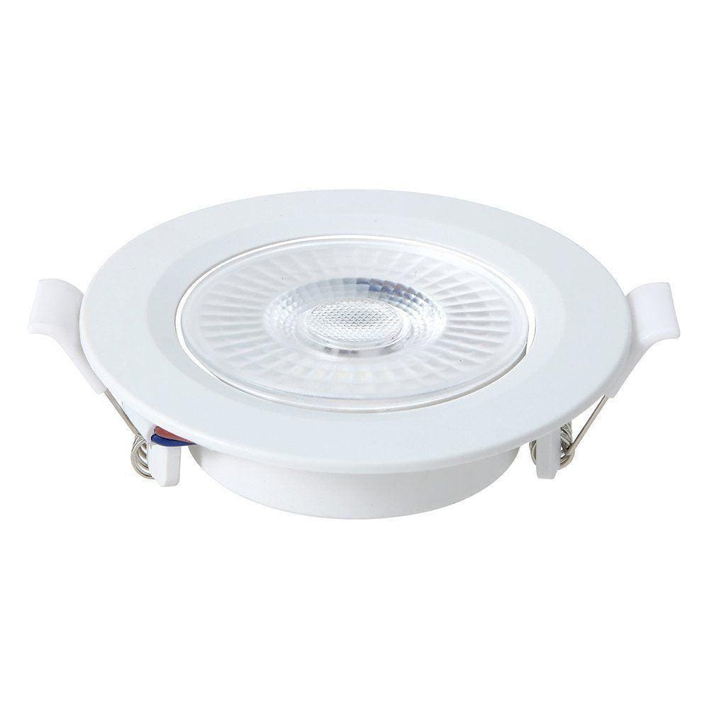 Spot Led Embutir Quadrado 3w 6500k Branco Blumenau Branco - Bivolt