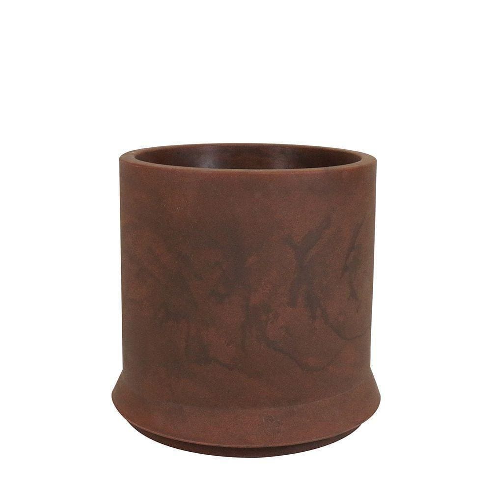 Vaso Vitória-régia 49 X 45 Cm Cor 09 - Antique Rusty