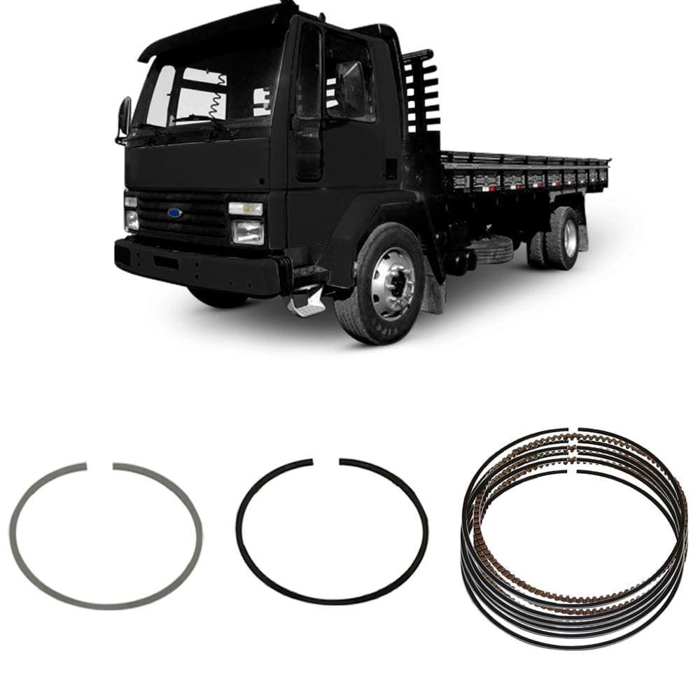 Jogo Anel Segmento 0.20 Ford Cargo 1114 1117 1215 6.6 12V