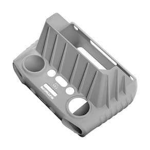 Capa de Silicone com Protetor de Sol para Controle DJI Mini 3 Pro Cor Cinza claro