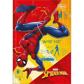Caderno Brochura Grande Universitário Spider-Man 48 Folhas - Tilibra
