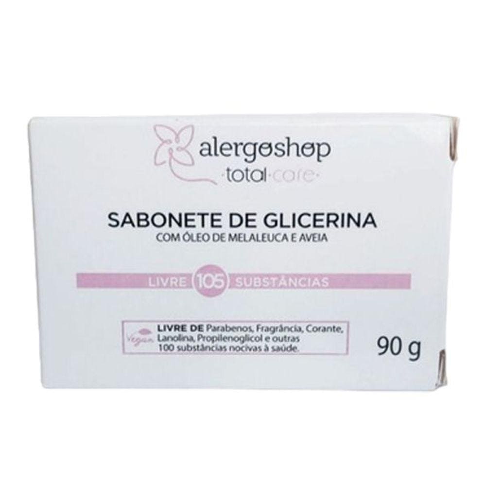 Sabonete em Barra Glicerina Alergoshop 90g