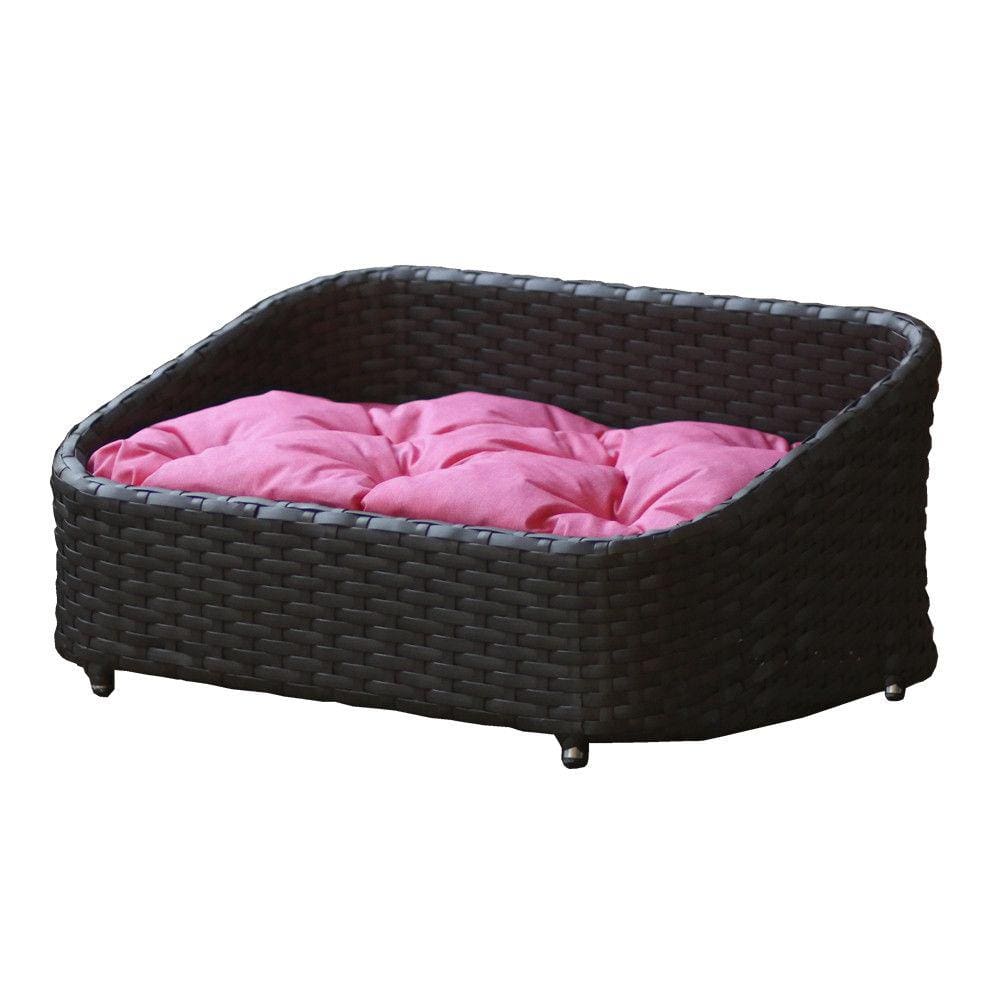 Cama Pet Chaise Pet Retangular Fibra Sintética Alumínio - Cão e Gato - Trama