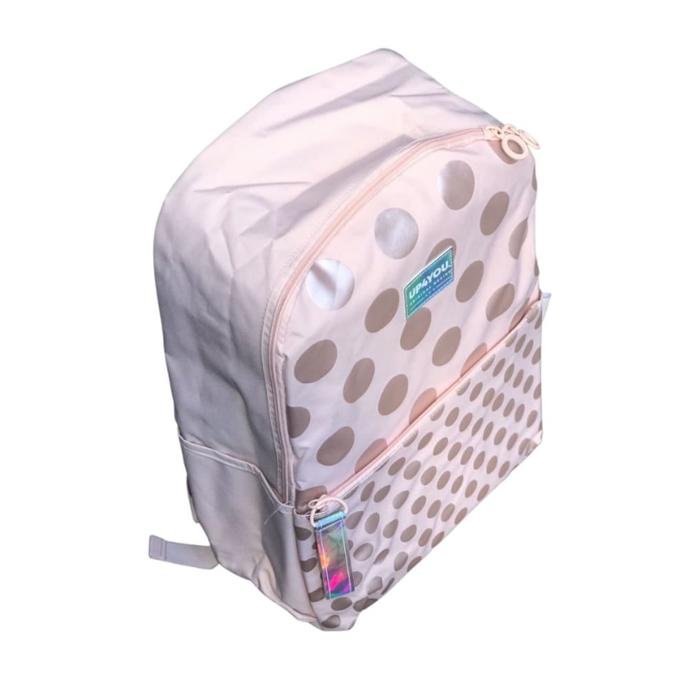 Molchila Juvenil Rosa C/ Bolinhas Prata - Up4you