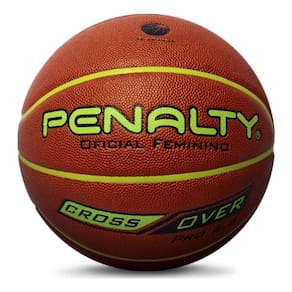 Bola De Basquete Penalty 6.8 Crossover X - Laranja e Verde