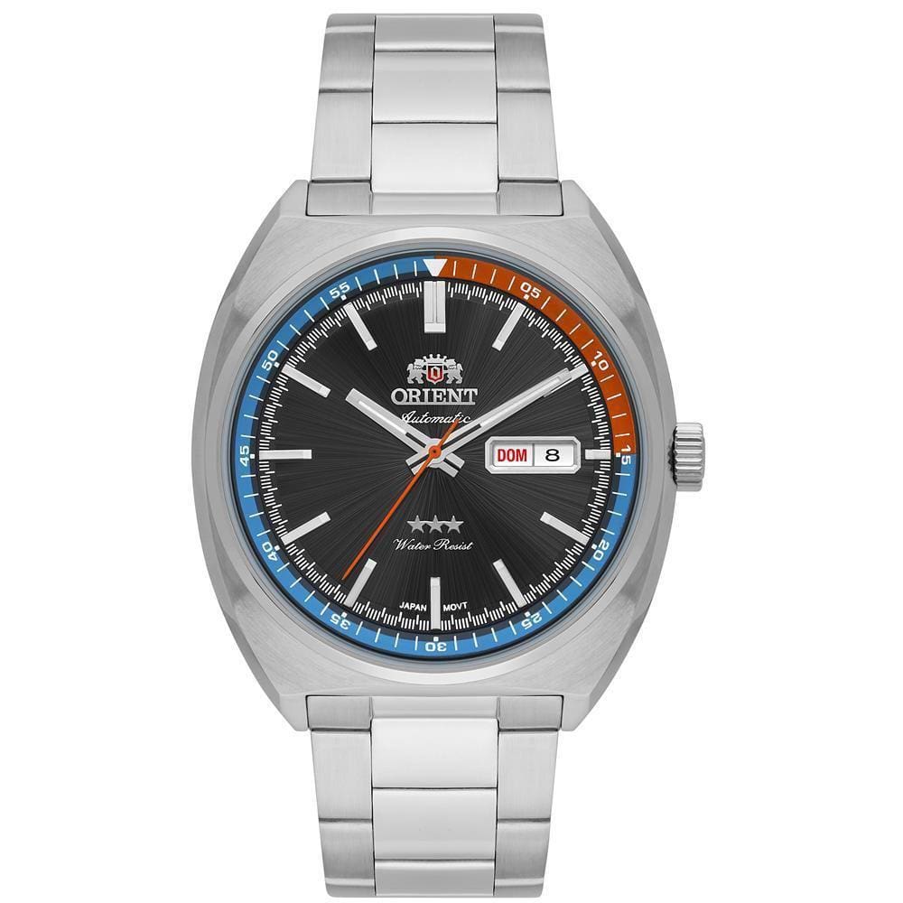 Relógio Orient Masculino Automático Prateado F49SS032 P1SX