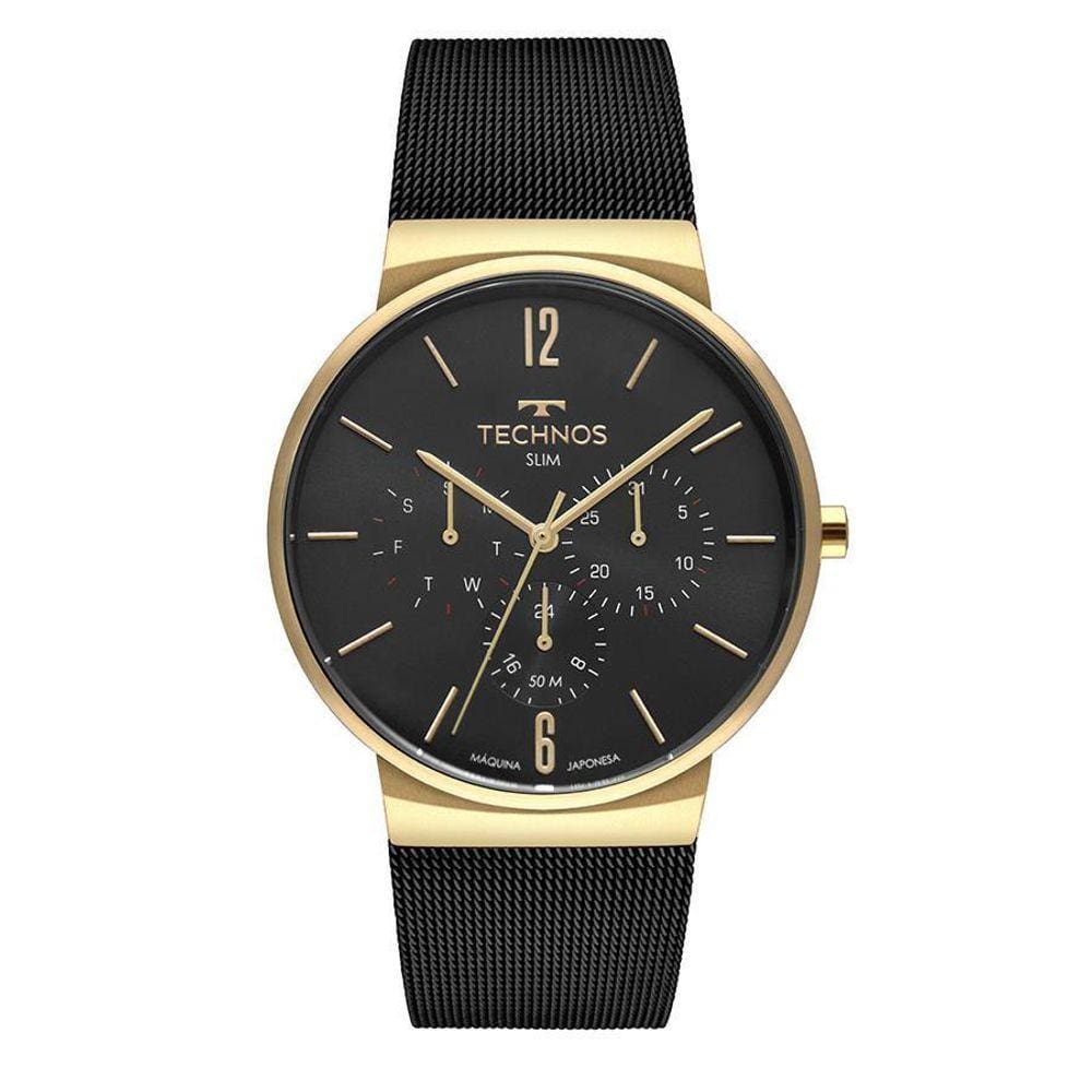 Relógio Technos Masculino Slim Multifunção Safira
