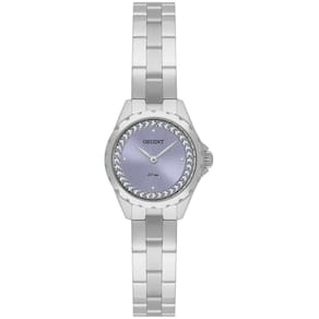 Relógio Orient Feminino Prateado 22MM 50m À Prova D`Água