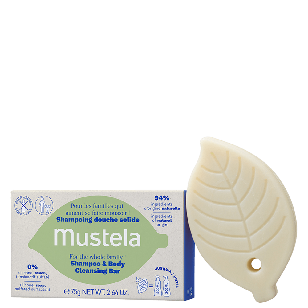 Mustela Corpo e Cabelo - Shampoo Sólido 75g