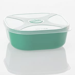 Organizador Multiuso Quadrado 740ML 766-2 Verde - Top Line