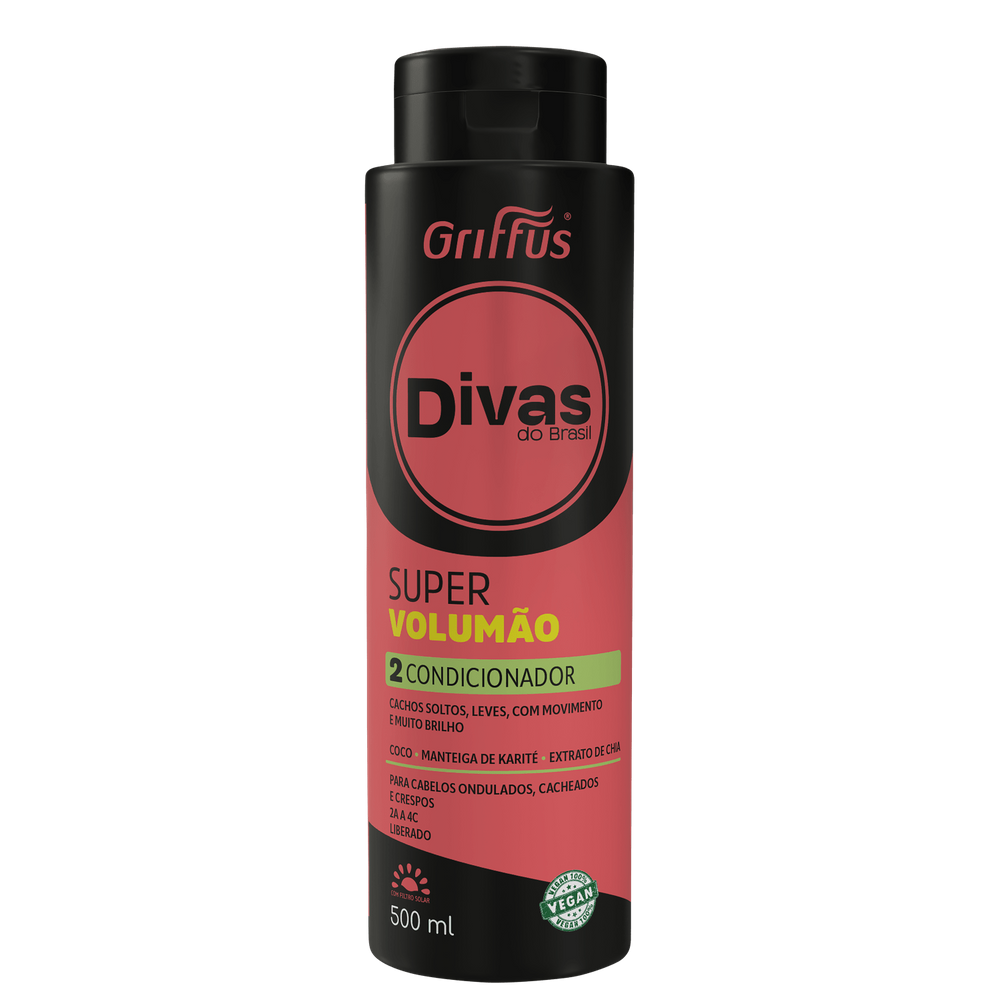 Griffus Divas do Brasil Super Volumão - Condicionador 500ml