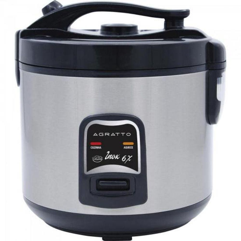 Panela de ARROZ 400W 127V Pai 6X INOX Agratto