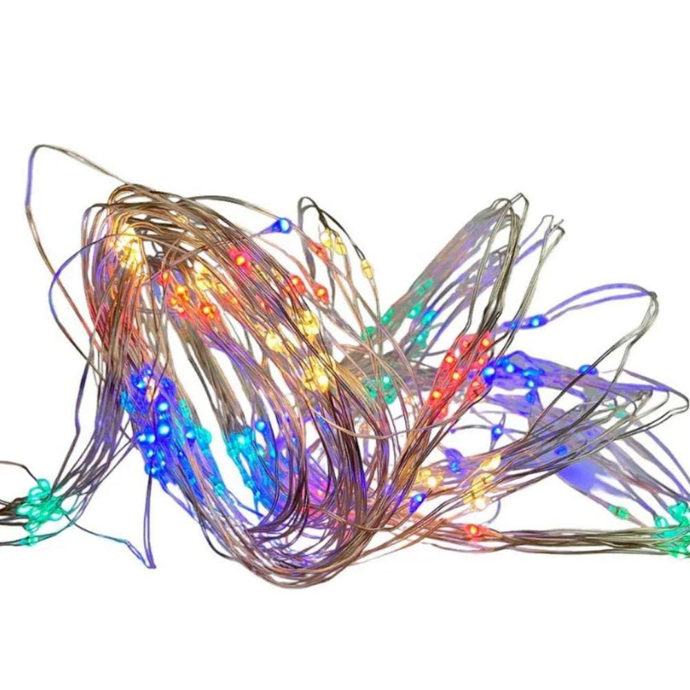 Led Decorativo Fio De Fada 200 Led Color Fartex Del50118 2m