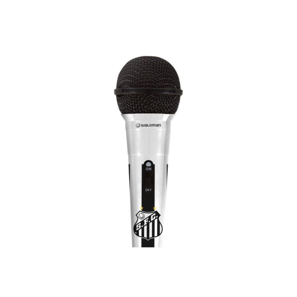 Microfone Com Fio Santos MIC-SAN-10 Waldman