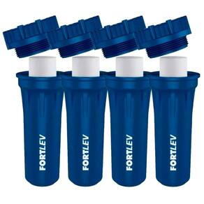 Kit 4 Filtros P/ Caixa D`Água ou Cavalete Fortlev