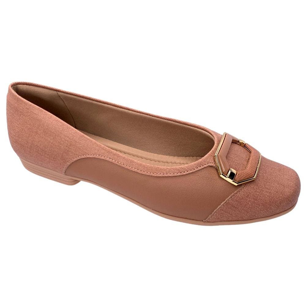 Sapatilha Piccadilly Casual Conforto Feminina - Rosa