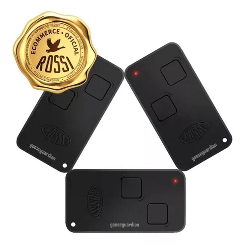 Kit 3x Controle Remoto Portão Eletrônico Rossi Ntx 433mhz