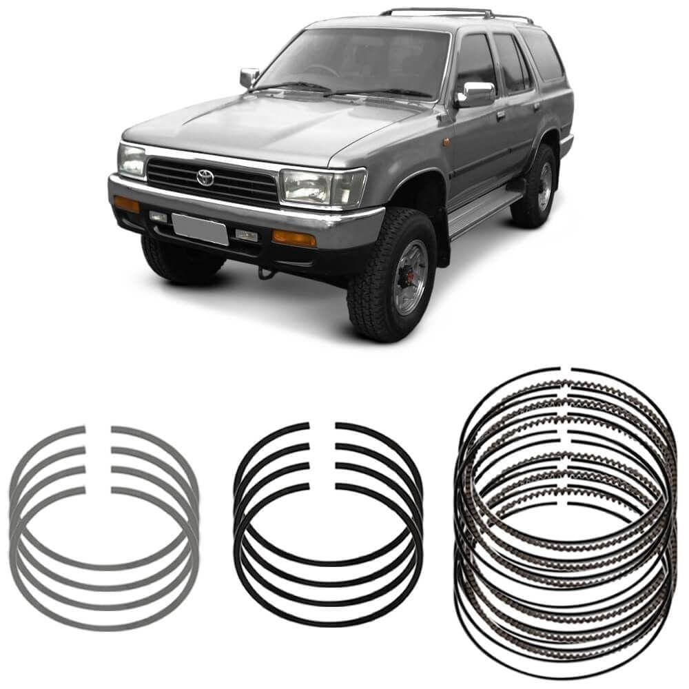 Jogo Anel Segmento 0.50 Hilux Sw4 2.8 8v 95 A 96 Metal Leve