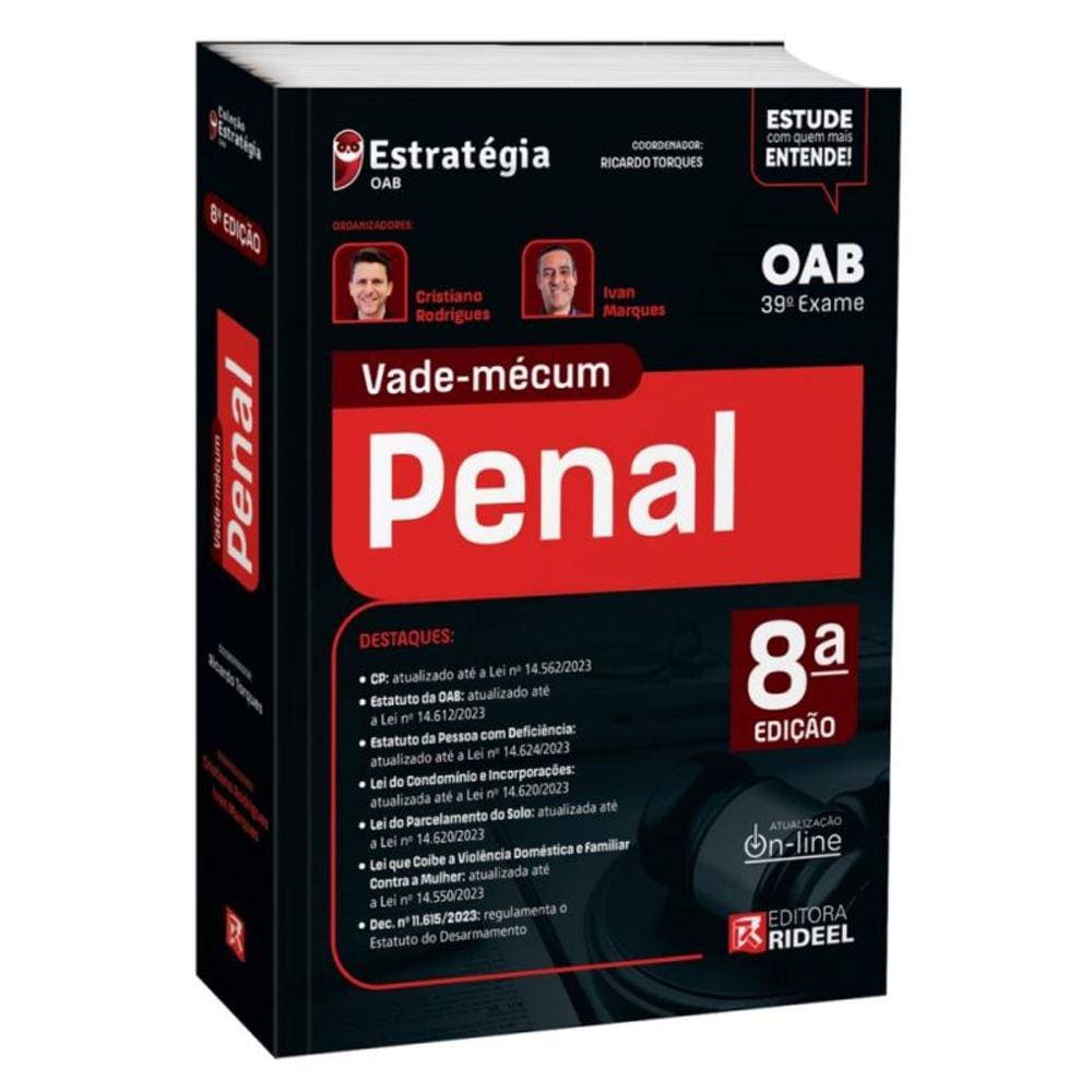 Vade Mecum Penal - 8ª Edição - 39º Exame de Ordem