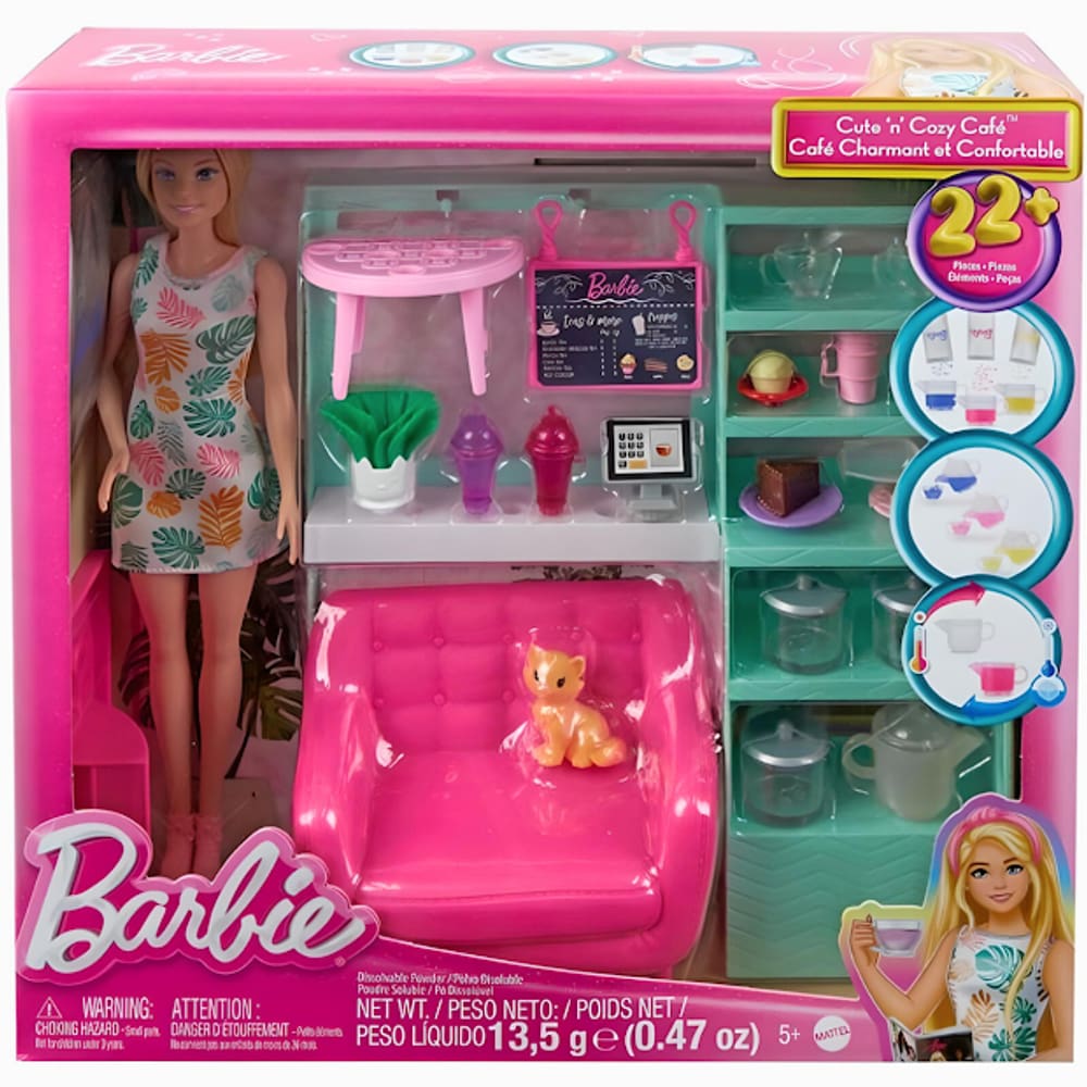 Minha Primeira Barbie - Boneca Hora de Dormir Cabelo Preto Hll22 - MP  Brinquedos