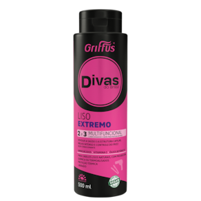 Griffus Divas do Brasil Liso Extremo - Creme Capilar Multifuncional 500ml