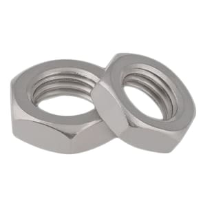 Porca Sextavada 3/8 Baixa Din 439 Unc Ferro Geomet A - 200Un