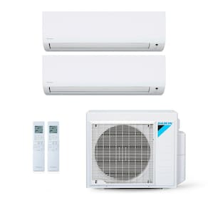 Ar-Condicionado Multi Split Inverter Daikin 18000 BTUs (2x Evap HW 12.000) Quente/Frio 220V
