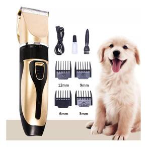 Máquina de Tosa Pets Recarregável 3W - 4 Pentes